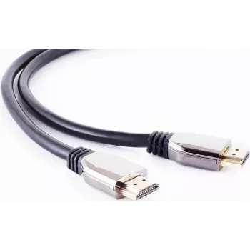 HDMI-kaabel ShiverPeaks 10-41025 — 1 m, metallpistik, 10K tugi, must