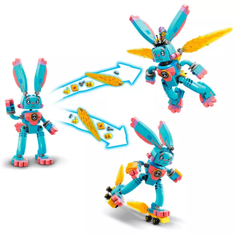 LEGO komplekt DREAMZzz Izzie ja Bunchu Jänes 71453 – mängukomplekt minifiguuride ja tarvikutega