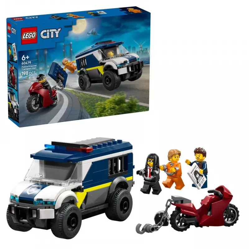 LEGO CITY 60479 Politsei vangitranspordi veok