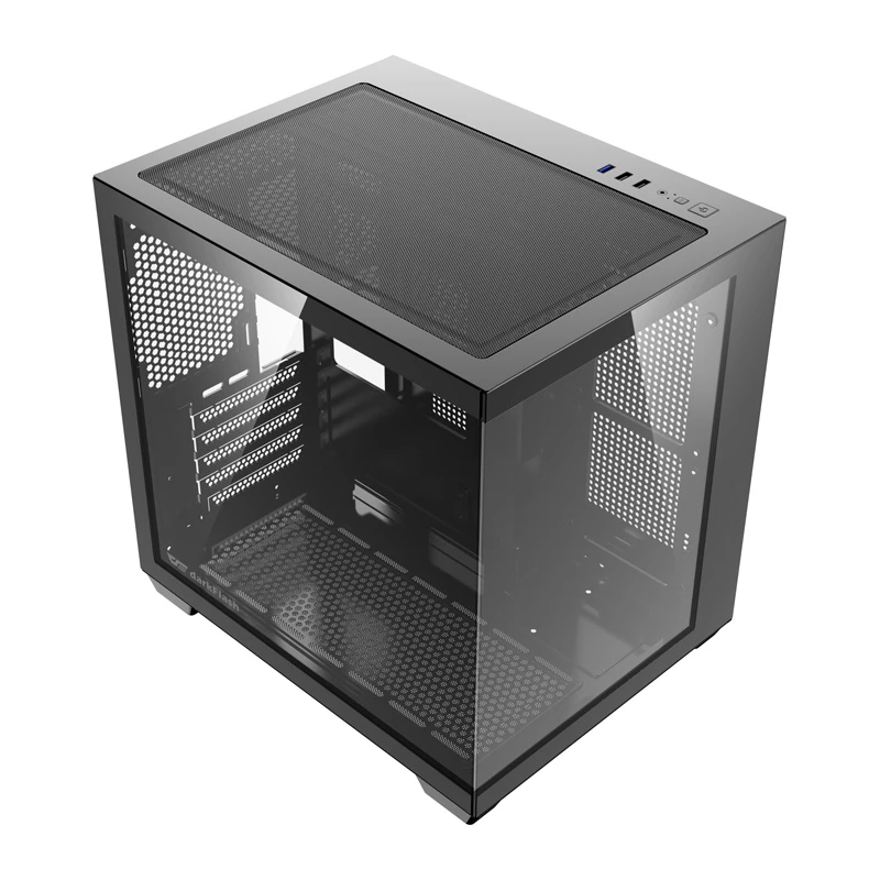 Arvutikorpus DarkFlash B275 (must) ATX/mATX torn-korpus