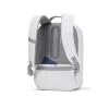 Seljakott XDDESIGN Bobby Edge vargusvastane valge — 17 L, mahutab 16-tollise sülearvuti, veekindel, 1,1 kg