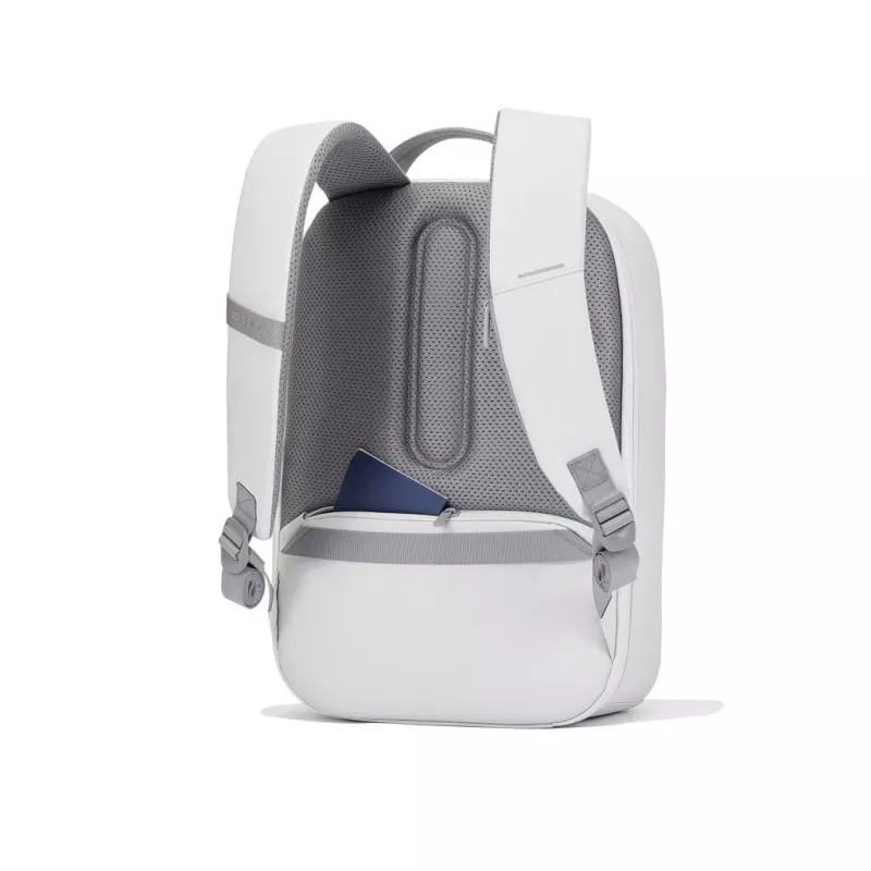 Seljakott XDDESIGN Bobby Edge vargusvastane valge — 17 L, mahutab 16-tollise sülearvuti, veekindel, 1,1 kg
