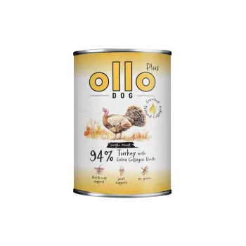 Ollo Plus Kolagen kalkun 400g koeratoit purk