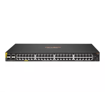 Hewlett Packard Enterprise HPE Aruba Networking CX 6100 48G Class4 PoE 4SFP+ 740W Switch - Lüliti - L3 - hallatav - 48 x 10/100/1000 (PoE+) + 4 x 1 Gigabit/10 Gigabit SFP+ (üleslink)