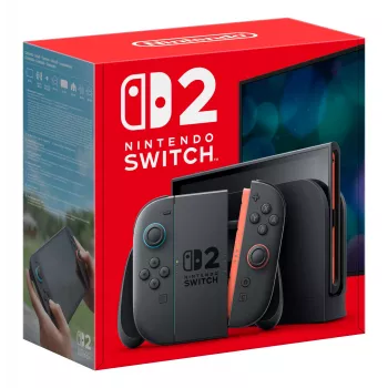 Nintendo Switch 2, Nintendo Switch 2, Must, Analog / Digital, D-Pad, Home button, Menu Taste, Võimsus-Taste, Buttons, LCD