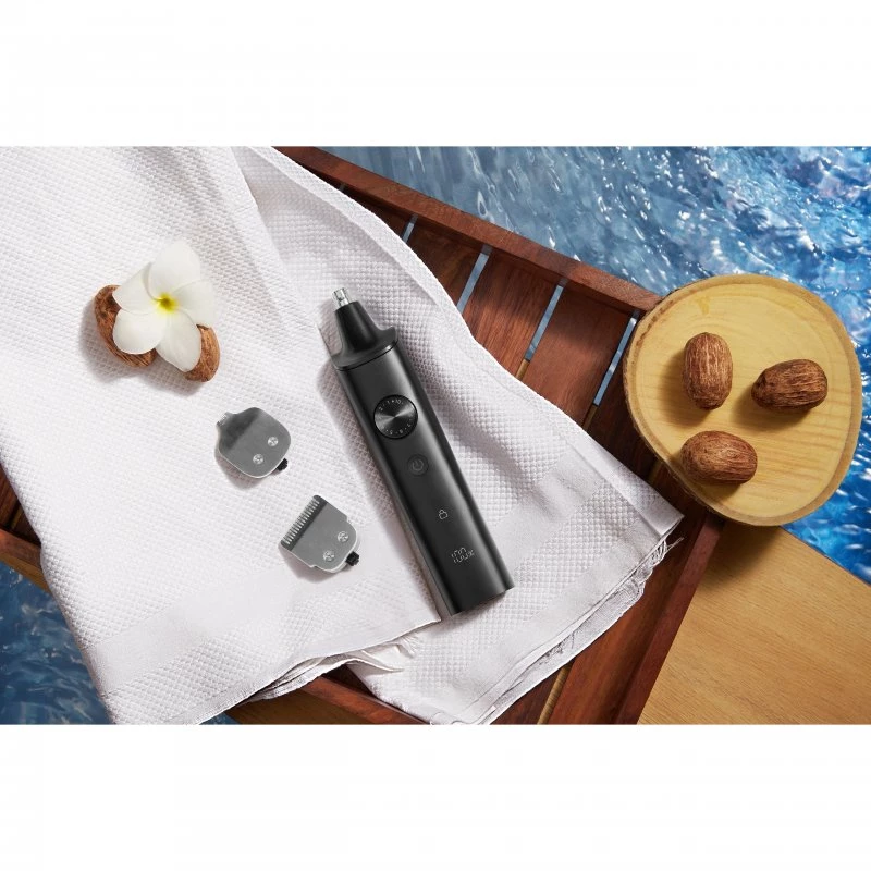 Xiaomi Grooming Kit Pro EU BHR6396EU – juhtmevaba ja juhtmega habemeajamiskomplekt 40 pikkuseastmega, sisaldab ninatrimmerit ja iseterituvaid terasid. Laetav liitiumioonaku, 90 min tööaega.