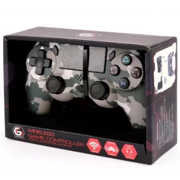 Mängukontroller GEMBIRD JPD-PS4BT-01-CM — juhtmevaba kontroller PlayStationiga ühilduvatele seadmetele