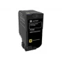 Toonerkassett Lexmark 74C20Y0 1000 lehekülge Kollane