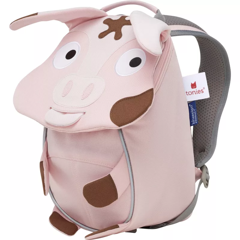 Laste seljakott Affenzahn Little Friend Tonie Pig roosa/pruun – väike laste päevakott