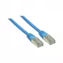 Alcasa 5m Cat6 RJ-45 SF/UTP võrgukaabel, sinine