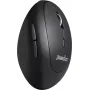 Perixx PERIMICE-819, ergonoomiline vertikaalne hiir, vaikne klõps, mitme seadmega, must (PERIMICE-819)