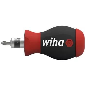Wiha Stubby Bit-kruvikeeraja 8-osaline sisekuuskant, väliskuuskant, Phillips Phillips, Phillips Pozidriv, pilu, TORX (43613)