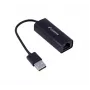 Võrguliidese kaart LANBERG NC-0100-01 USB 10 Gbit/s, hot-swap, kaabel 0,15 m, must