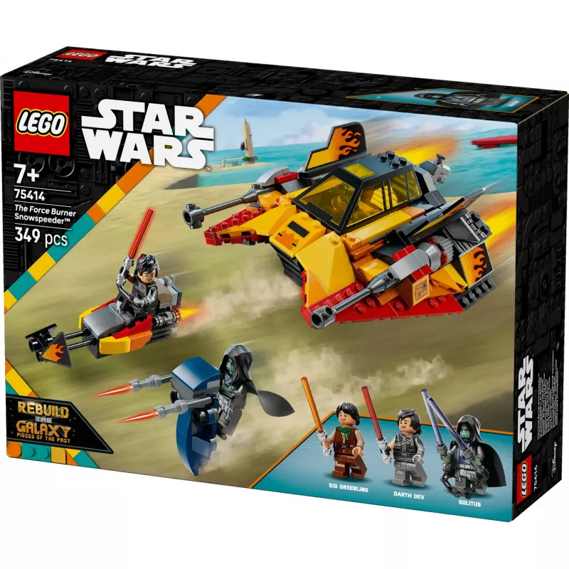 LEGO Star Wars Flame Speeder 75414 lumesõiduki komplekt — 349 tükki, 3 minifiguuri, vanusele 7+