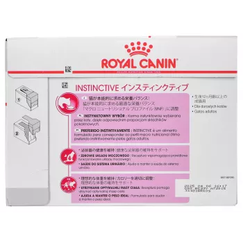 Märg kassitoit Royal Canin Instinctive 12 x 85 g — linnuliha, täiskasvanud, kuseteede tervise toetus