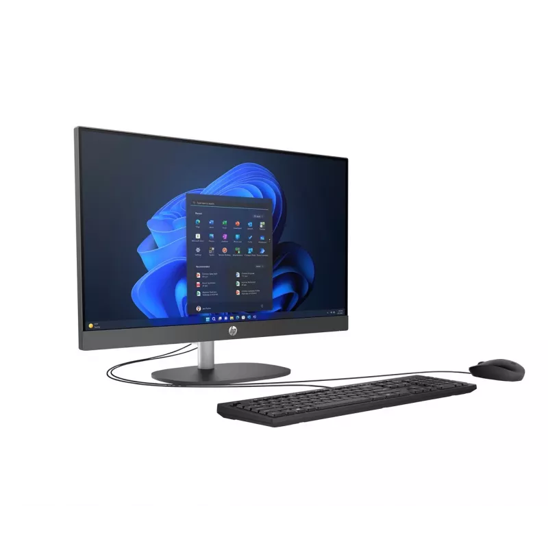 HP ProOne 245 G10 AIO Ryzen 5 7520U 23.8FHD IPS 250nits AG 16GB LPDDR5-6400 SSD512 Radeon 610M W11Pro 3A