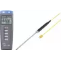 VOLTCRAFT K102 + TP 208 temperatuuri mõõteseade -200 kuni +1370 °C Andur tüüp K
