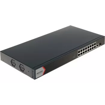 Hikvision 16 pordiline gigabitine nutikas PoE-lüliti
