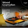 Analoog-vööajamiga plaadimängija Adler AD 1914, USB-pesa, keraamiline alustaldrik, DC-mootor, 33 1/3 p/min, Bluetooth 5.4, RCA-väljundid, sisseehitatud kõlarid