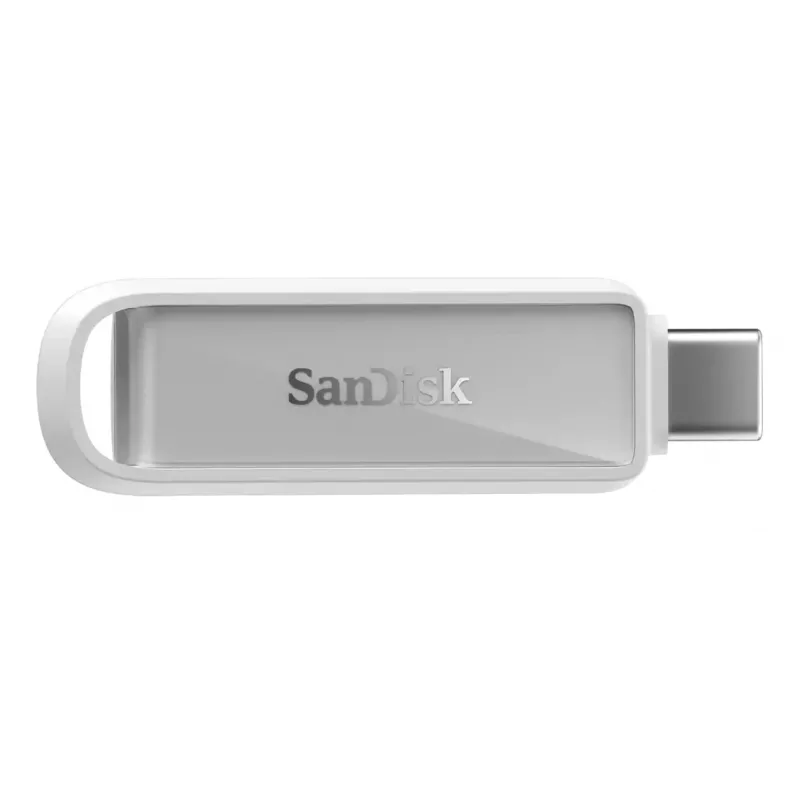 SanDisk Phone Drive, 128 GB, USB Type-C, 3.2 Gen 1 (3.1 Gen 1), 150 MB/s, ilma korgita, valge