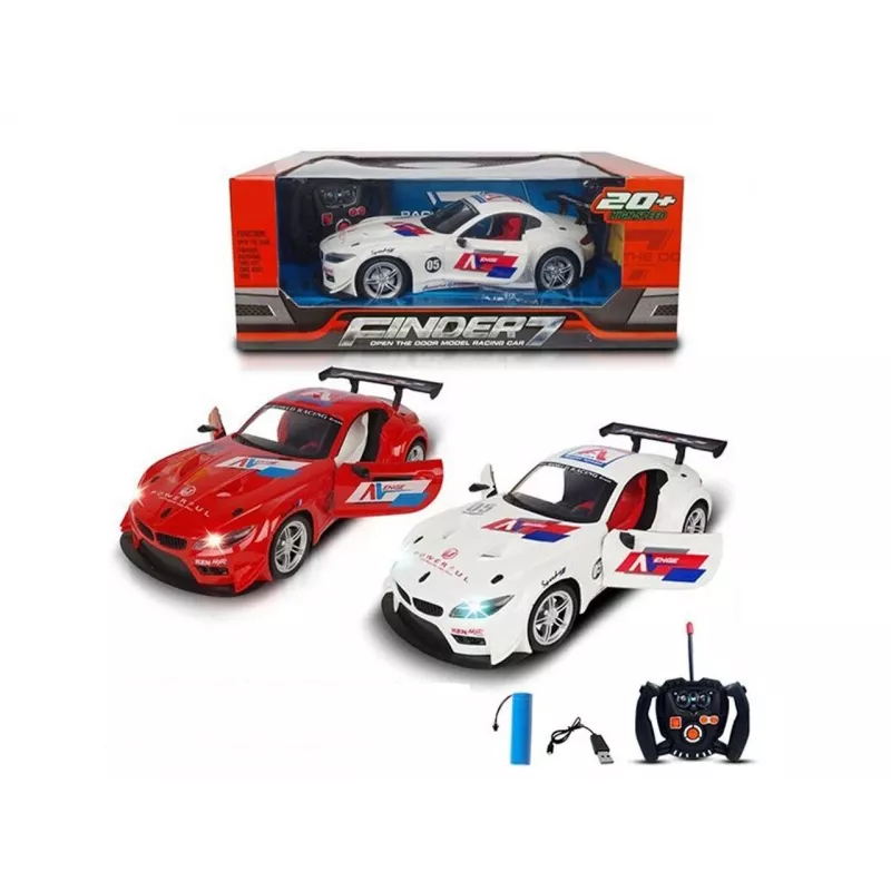 R/C auto tuli Madej, USB-toitega valgustustarvik avatava ukse funktsiooniga
