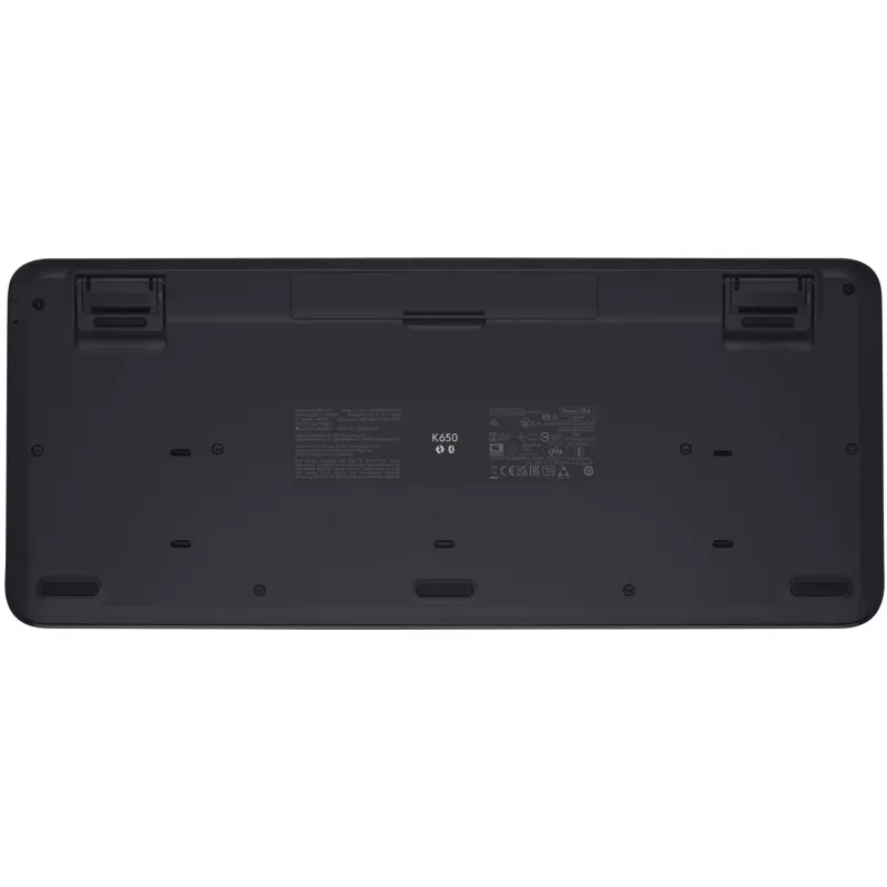 Logitech Signature K650 - Klaviatuur - Juhtmevaba - Bluetooth 5,1 - QWERTY - Hispaania - Grafiit (920-010917)