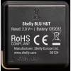 Shelly BLU H&T temperatuuri- ja niiskusandur (must)