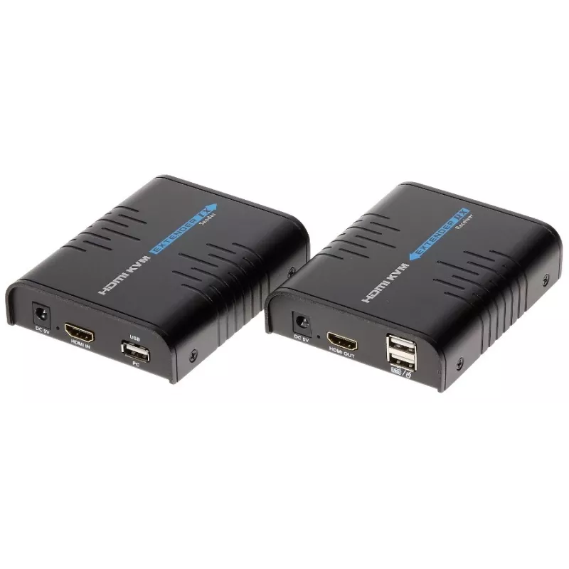 HDMI/RJ45/USB pikendaja Lenkeng HDMI+USB-EX-100
