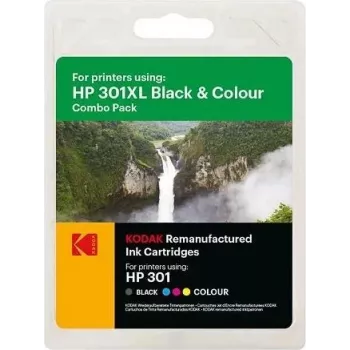 185H030117 KODAK HP 2510 tint (2) BK+CL CH563EE/CH564EE 550/330S. 15ml/18ml (185H030117)