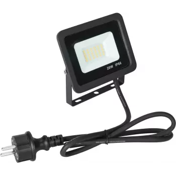 LED-prožektor EUROLITE FL-20 SMD WW 20W IP65, soe valge, 20W, IP65