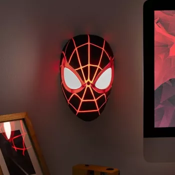 Lauavalgusti Paladone Mask Light PP14323SPMVN Spiderman Miles Morales – tegelaskujuline öölamp