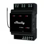 DIN-liistu nutirelee Shelly WavePro3 3-kanaliline Z-Wave, 110–240 V, 25 A kanali kohta, AES-128, DIN-kinnitus