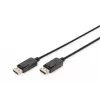 Ühenduskaabel DisplayPort klambritega 1080p 60Hz FHD tüüp DP / DP M / M must 3m