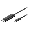 Goobay USB 3.1 Type-C™ to High Speed HDMI™ adapterkaabel, 1,8 m - USB-C™ pistik > HDMI™ standardpistik (Type A) (77528)