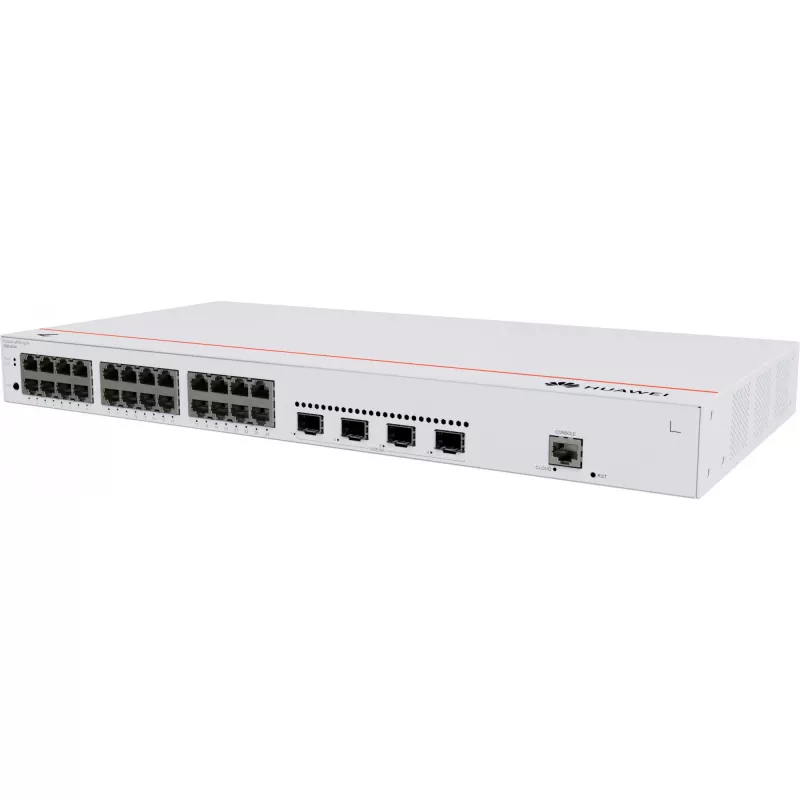 HUAWEI eKit S220 Series S220-24T4X hallatav L2 Gigabit Ethernet (10/100/1000) 1U hall