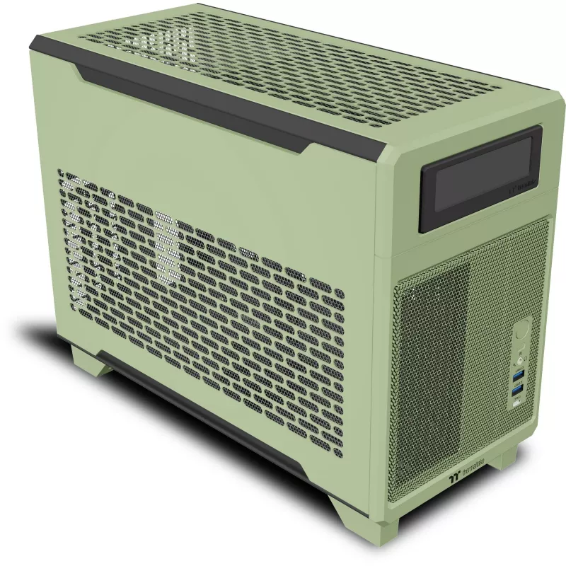 PC case Thermaltake TR100 Mini Tower roheline