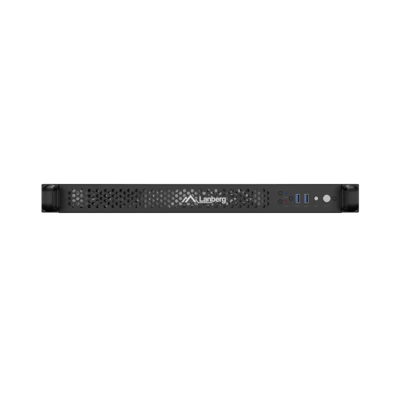Rack-korpus Lanberg SC01-3001-10B 1U must 4 ventilaatorit