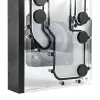 Stealkey Customs SK-Crossflow Lian Li - O11D XL Evo jaoturplaat D5/DDC - akrüül