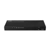 Lindy 4-pordiline HDMI 8K60 jaotur heliga, HDMI, 4x HDMI, 3,5 mm, 7680 x 4320 pikslit, Must, Metall