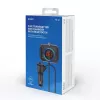 FM-saatja SAVIO TR-14 Bluetooth USB, FM 87,6–107,9 MHz, MicroSD, USB-C, 12 V autotoide