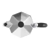 Bialetti Moka Express Moka pott 0,3 L Alumiinium, Must