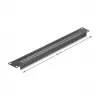 Pimepaneel DeLOCK 67035 Must Metall 44mm x 482mm x 11mm