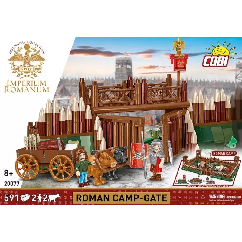 Cobi ehituskomplekt Imperium Romanum — Rooma laagri värav, 591 tükki