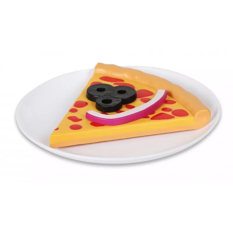 Play Magnetic Pizza set, MALIK MalBlo Magnetic, mängutoit, rollimängu mänguasi, magnetilised viilud