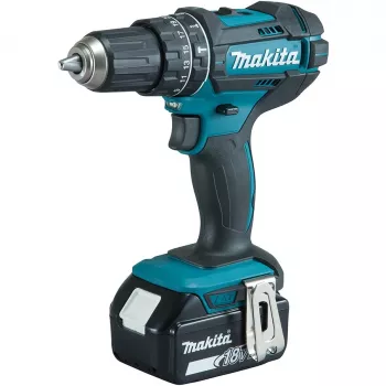 Makita DHP482RFX9 - Löökpuur/keermelõikur - Juhtmeta - Padrun võtmega 13 mm - 62 N·m - 2 akut, laadija kaasas - 18 V (DHP482RFX9)