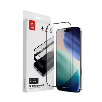 Karastatud klaasist ekraanikaitse paigaldusraam iPhone 17 Pro jaoks — Crong