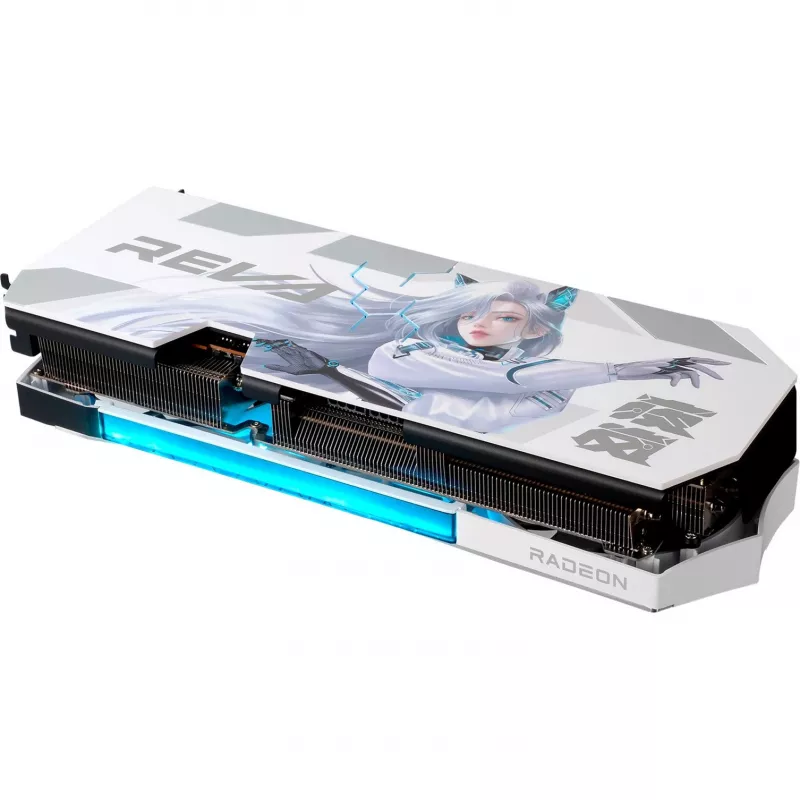 Graafikakaart power color Hellhound RX 9070 XT 16GB OC (RX9070XT 16G-L/OC/REVA)