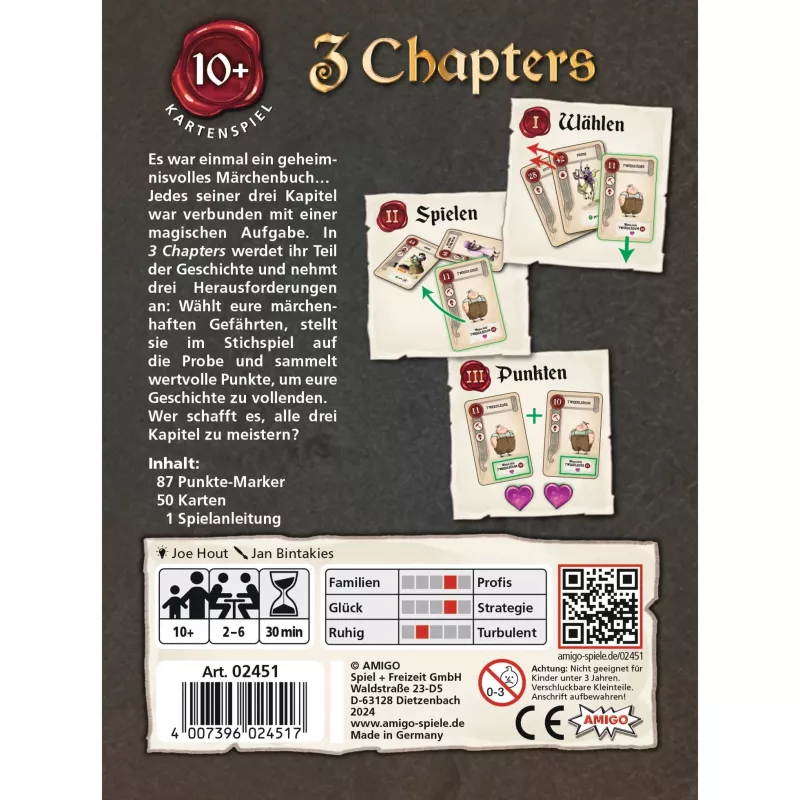 3 Chapters, kaardimäng