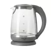 Adler | Veekeetja | AD 1286 | Standard | 2200 W | 2 L | Plast/Klaas | 360° pöörlev alus | Hall/läbipaistev