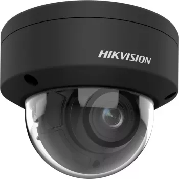 Hikvision Pro Series with AcuSense DS-2CD2746G2HT-IZS(2.8-12)/eF/BLK kuplikujuline IP-turvakaamera välitingimustesse 2688 x 1520 pikslit Lakke/seinale